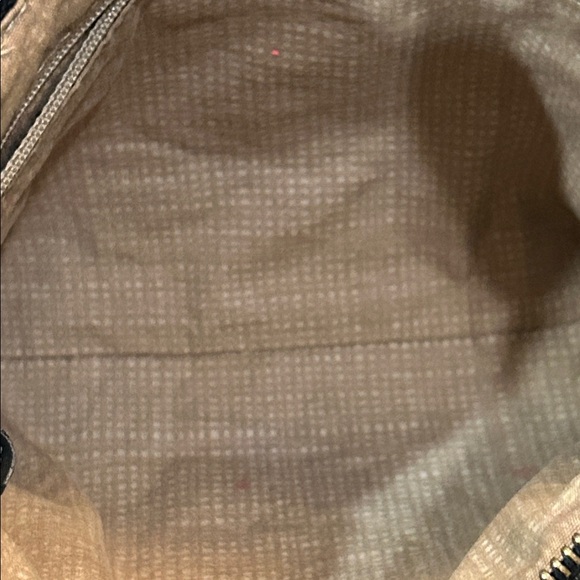 Brighton Vintage Heart patterned Brown Leather Crossbody EUVC - Picture 4 of 8